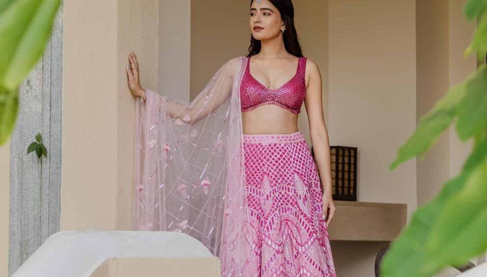 Rukshar Dhillon's Vibrant Glamour in Pink